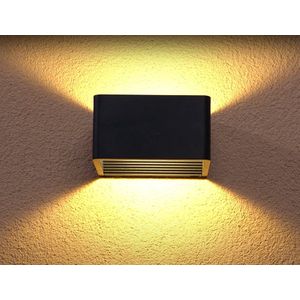 EGLO LED-buitenwandlamp Doninni 1 6 W antraciet