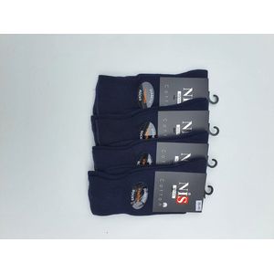 Diabetic socks donker blauw