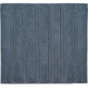 Badmat, 65 x 55 cm, Katoen, Rook Blauw - Kelas-sMegan