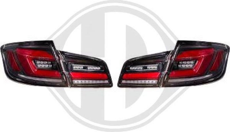 Hd Tuning - Set Achterlichten - Zwart - BMW Diederichs 1225295 - LED