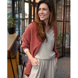 Je m'appelle Dames Vest - Roze - Maat L/XL