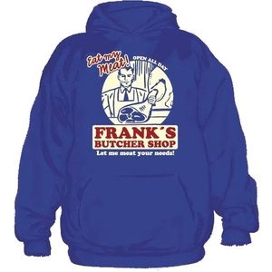 Hybris Frank's Butcher Shop Hoodie SH-3-10907-H3-5 Navy-XL