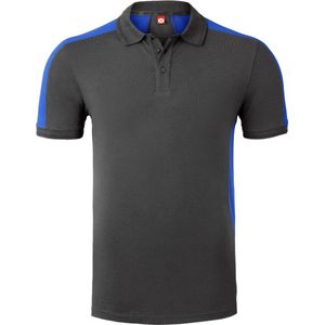 HAVEP Polo Bicolor 10074 - Charcoal/Korenblauw - S