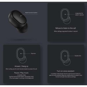 Xiaomi Mi AirDots True Wireless Earbuds Basic - Zwart