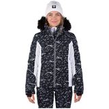 Rossignol - Staci Print - Puffy Jas - Zwart - Dames