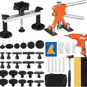 56-delige Bridge Dent Puller Dent Repair Kit Bevat 20 Pull Tabs & 6 x Bridge Pull Tabs Aluminium Dent Removal Tool Uitdeuken Auto Koelkast Etc