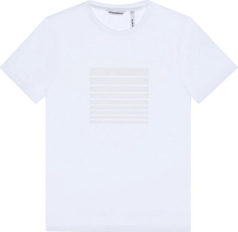 Antony Morato Mmks02203-fa100144 T-shirt Met Korte Mouwen En V-hals
