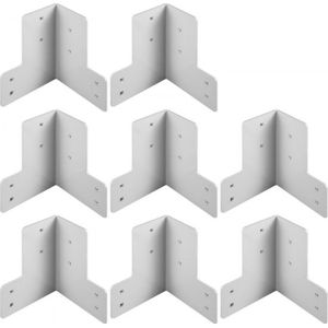 Hoekbeugels - 8x - Verzinkt staal - Houtverbindingen