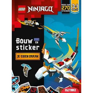 LEGO Bouw en Sticker 2 -  LEGO - Bouw en sticker je eigen draak