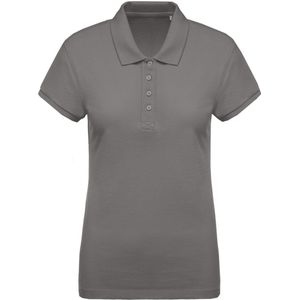 Kariban Dames/dames Organic Pique Polo Shirt (Stormgrijs)