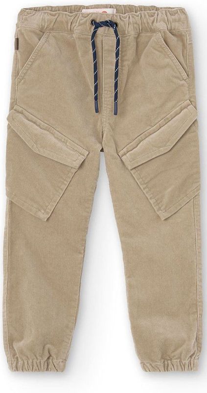 Boboli - Microcorduroy Broek - Beige - Jongens