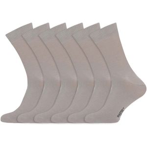 Heren sokken | Katoenen sokken | Merk: Basset | Kleur: Klei | Maat: 39 t/m 50 | 6 Paar