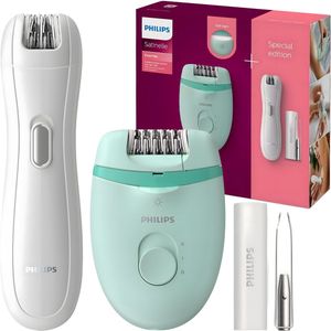 Philips Satinelle Essential BRP529/00 epilator Groen