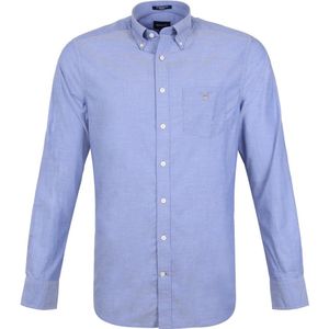 Gant - Casual Overhemd Broadcloth Lichtblauw - 4XL - Heren - Regular-fit