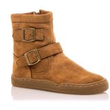 Mtng - Free 49314 - Enkellaarsjes - Bruin - Bikerstijl