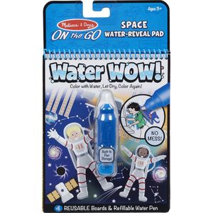 Melissa & Doug Kleurboek Water Wow - Space Karton Blauw
