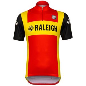 Retro TI Raleigh fietsshirt met korte mouwen- S