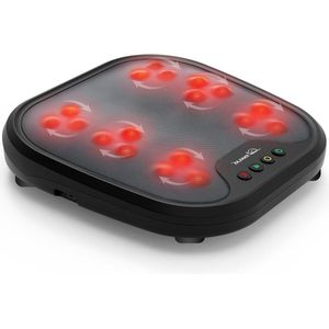 Massage Apparaat Elektrisch Shiatsu Voetmassageapparaat Met Warmtefunctie - Voetwarmer Met 18 Kneedmassagekoppen - Ontspanning Cadeaus Voor Mannen, Alle Voetmaten