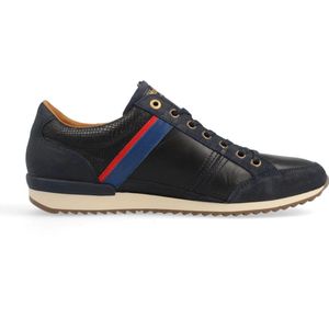Pantofola d'Oro Matera Sneakers - Heren Leren Veterschoenen - Blauw - Maat 43