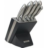 Blackwell Messenblok - Noire - Koksmes, Santokumes, Broodmes, Officemes & Schilmes 6-delig