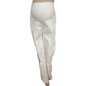 FRAGILE DRESSY TROUSER Cotton Twill Kleur wit/ maat XXL