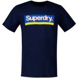 Superdry - Vintage Classic Logo Seasonal - T-shirt - Blauw