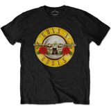 Guns N' Roses - Classic Logo Heren T-shirt - XXL - Zwart