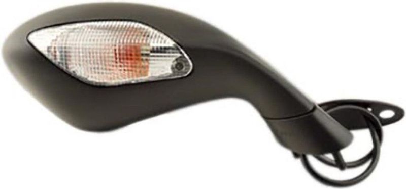 VICMA - E111D - Spiegel - Zwart - Met Knipperlamp - Rhomboid