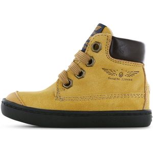 Veterschoenen | Jongens | Ochre Yellow | Leer | Shoesme | Maat 20