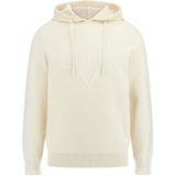 GUESS - Joby - Hoodie - Crème / Wit - Met Capuchon en Trekkoord