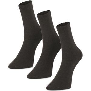 Alpaca-wollen sokken (Maat 41-47) - 3 Paar - Thermo - Zwart - Dikke sokken - Winter sokken - Warme sokken - American Alpaca - Mannen