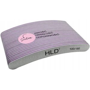 HLD Nagelvijl Banaan 100/180 Korrels - 25 Stuks