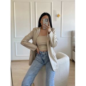 Eight Paris | Blazer dames ""Leather is better "" | S