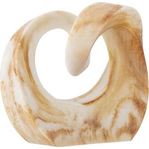 Bloomingville – Ornament Swirl oranje – 18 x 16,5 x 8,5 cm