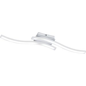 LED Plafondlamp - Plafondverlichting - Trion Ritonu - 10W - Natuurlijk Wit 4000K - Rechthoek - Mat Wit - Aluminium