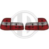 Diederichs - 1223895 - Set Achterlichten - Wit/Rood - Vierdelig