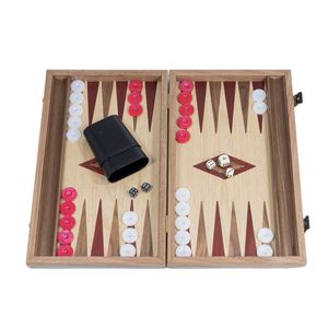 Jeu de société - PHILOS - Philos - Backgammon rouge - 38x23.5cm - 2 joueurs ou plus