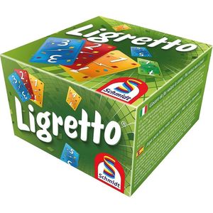 Ligretto Groen Kaartspel - Snel en Spannend Spel voor 2 tot 4 Spelers - Geschikt vanaf 6 Jaar
