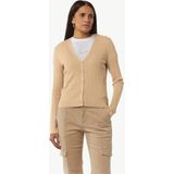 comma casual identity Gebreid vest  sand