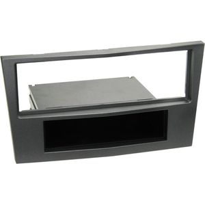 1-DIN Paneel geschikt voor met aflegbakje. Opel Astra/ Antara/ Zafira Kleur: Charcoal Metallic