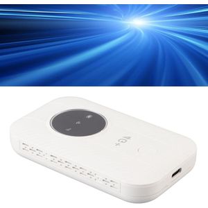 Router 300Mbps 4G LTE Mobiele Hotspot, Draagbare Zakrouter voor Reizen, 3G/4G Mobiele WiFi Hotspot met SIM Kaartslot Ondersteunt B1 B3 B5 B7 B8 B40, 3650mAh Batterij