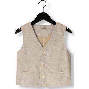 MAYORAL Vest Truien & Vesten Jongens - Sweater - Hoodie - Vest- Zand - Maat 140