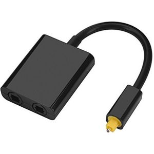 Optische Audio Splitter Adapter Dual Port voor Digitales Geluid
