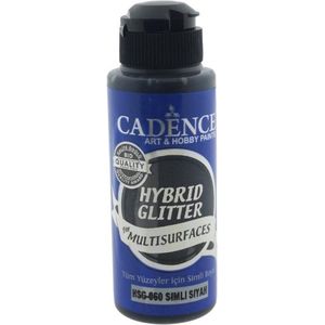 Cadence Hybrid Acrylverf Glitter 120 ml Black
