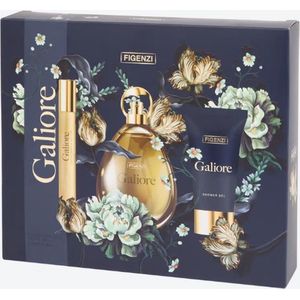 Figenzi giftset Galiore cadeau voor haar 3-delige set met parfum en douchegel