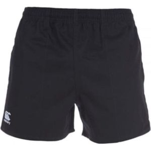 Canterbury Rugbyshort Professional Heren Katoen Zwart Mt S