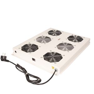 Roline - Dakventilator - Grijs - 19-inch - 4 Ventilatoren - ON/OFF