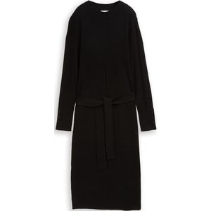 Tom Tailor Getailleerde midi-jurk met riem