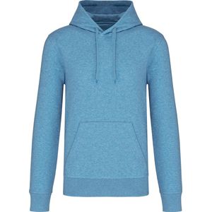 Kariban Ecologische herensweater met capuchon K4027 - Cloudy blue heather - S