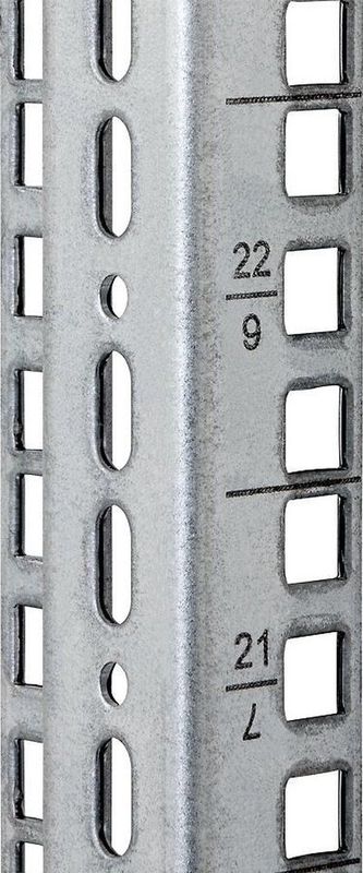 Triton - RAX-VL-X04-X1 - Verticale Montagestrip - Zilver - Accessoires voor Serverkasten